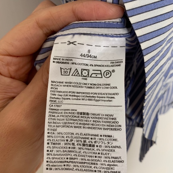 Banana Republic faux wrap peplum top - Picture 5 of 5